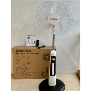 Quạt tích điện Povena PVN-5616