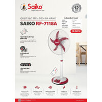 quạt tích điện saiko