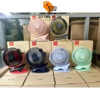 Quạt tích điện YOOBAO 6400mAh chân kẹp pin sạc 4 tốc độ gió