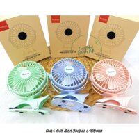 Quạt tích điện Yoobao dung lượng pin cao 6400mah cho bé đi ra ngoài