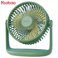 Quạt tích điện Yoobao F2 Pro 10000mAh cầm tay để bàn - Dùng Liên tục 60H - 3 chế độ gió , Xoay Siêu mát Chính Hãng