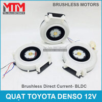 Quạt Toyota Denso 12V motor không chổi than – Brushless Direct Current BLDC