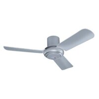 Quạt trần 3 cánh KDK M11SU Trắng / Xám - Remote (Ti ngắn 14 cm, sải cánh 1.1m)