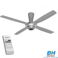 Quạt trần 4 cánh 59W màu bạc Ti ngắn Panasonic F-56MPG-S