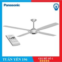 Quạt trần 4 cánh F-56MZG Panasonic có điều khiển.