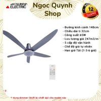 Quạt Trần 5 Cánh Mitsubishi C56-RA5, Bảo Hành 12 Tháng Tận Nhà