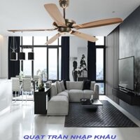 Quạt Trần 5 Cánh nhựa ABS 1320mm, ko đèn, Nhập khẩu Thái Lan