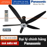 Quạt trần 5 cánh Panasonic F-60XDN, Động cơ DC tiết kiệm điện