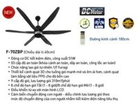 Quạt trần 6 cánh Panasonic F-70ZBP