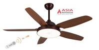 Quạt trần Asia QT01-N, Công suất 38W,  Sải cánh: 1320mm