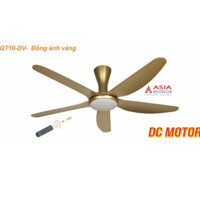 Quạt Trần ASIA QT10 Động Cơ DC Sải Cánh 1420mm Hàng Chính Hãng,Kiểu Mẫu Hiện Đại Sang Trọng