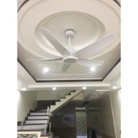 Quạt trần benny 5 cánh đèn led BF - C52LUX màu trắng