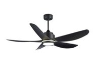 Quạt trần Benny BF-C52LUX-B 5 cánh đen, có điều khiển