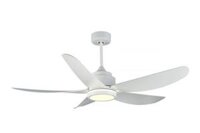 Quạt trần Benny BF-C52LUX(W) 5 cánh Amore Enterno màu trắng có đèn