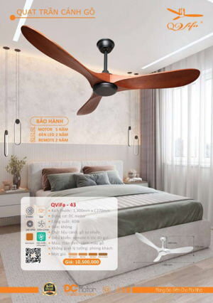 Quạt trần 3 cánh ViFa–43
