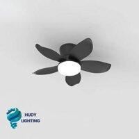 Quạt Trần Cánh Ngắn Mini 65cm Đen HD-860/Đ