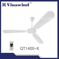 Quạt Trần Cánh Nhôm có điều khiển xa Điện Cơ Thống Nhất Vinawind QT1400-X