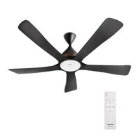 Quạt trần có đèn 5 cánh Panasonic - Điều khiển bằng điện thoại - F‑60DGN