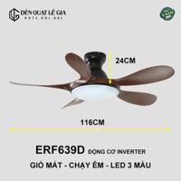 Quạt Trần Cổ Ngắn LGF639G