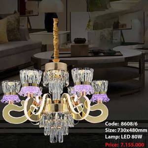 Quạt trần cụp xòe 8608-6