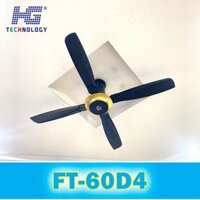 Quạt trần đa năng HG loại 4 cánh, mã FT-60D4