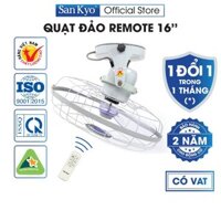 Quạt Trần Đảo Remote Sankyo - Động Cơ Motor Dây Đồng - Cỡ Lớn 16 Inch