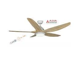 Quạt trần đèn DC Asia 5 cánh QT02-G-01