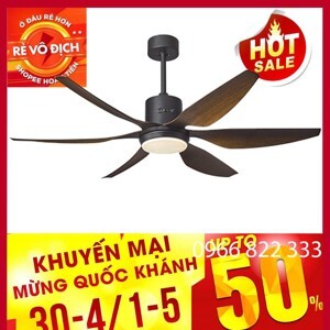 Quạt trần đèn 6 cánh 1330