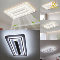 Quạt trần đèn 3D ốp trần - Mã SP: NDL3D789 - Công suất 50W, Đèn LED 20W, Đường kính 110cm, Điều khiển remote