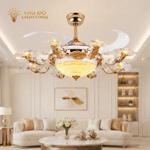 Quạt trần đèn 4 cánh 9668-8