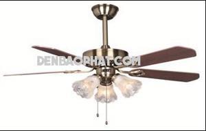 Quạt trần đèn 5 cánh 6501