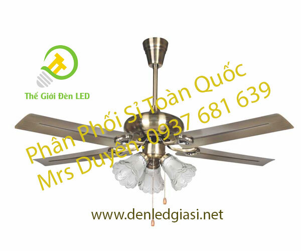 Quạt trần đèn 5 cánh NQ 50906A