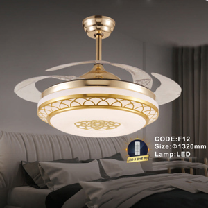 Quạt trần đèn 4 cánh F12