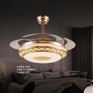 Quạt trần đèn 4 cánh F12