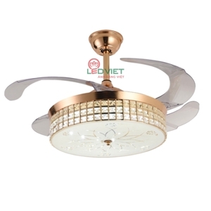 Quạt trần đèn 4 cánh F8173-42