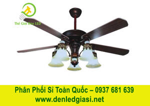 Quạt trần đèn Hufa 5 cánh ĐQ 67040