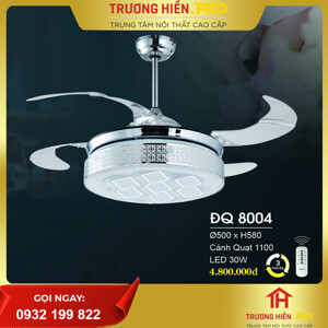 Quạt trần đèn Hufa 4 cánh ĐQ 8004