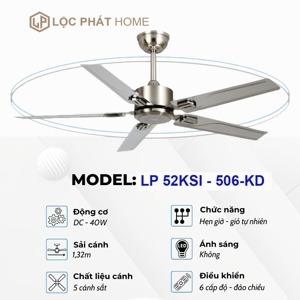 Quạt trần đèn Klasse 52KSI-506