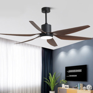 Quạt trần đèn Lộc Phát 6 cánh 56YY-1986