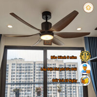 Quạt Trần Đèn Lộc Phát Động Cơ DC 6 Chế Độ Gió Trang Trí Hiện Đại Sang Trọng (Bảo hành 24 tháng)
