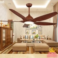 Quạt Trần Đèn Nhập Khẩu 5 Cánh Nhựa,Quạt Trần Có Điều Khiển Từ Xa