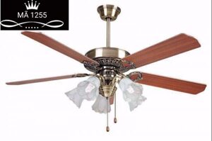 Quạt trần đèn 5 cánh QT-1255AB