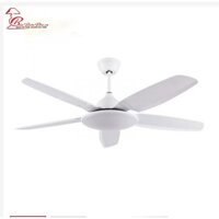 Quạt Trần Đèn Simple 5 cánh ĐÈN TRANG TRÍ GIÁ BUÔN Ánh Sáng 3 Chế Độ Màu Điều Khiển Từ Xa 6 Cấp Độ Gió