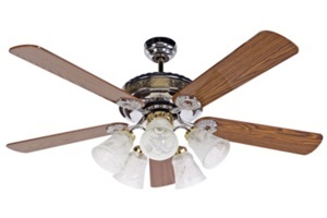 Quạt trần đèn Smaragd 5 cánh 52-025