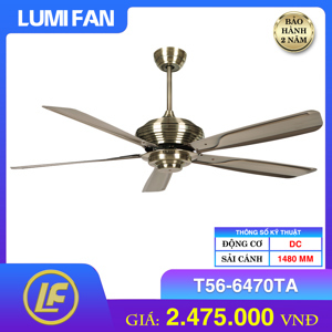 Quạt trần đèn 5 cánh T56-6470TA