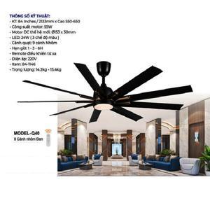 Quạt trần Vĩnh Thái Mountain Air 5 cánh  Q40 - 70W