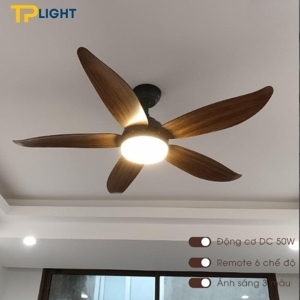 Quạt trần đèn 4 cánh QT-117