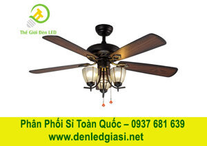 Quạt trần đèn 5 cánh QT.5218