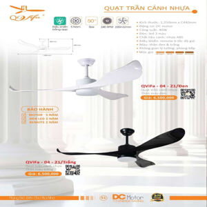 Quạt trần đèn 3 cánh ViFa-04