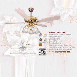 Quạt trần đèn Vifa 601